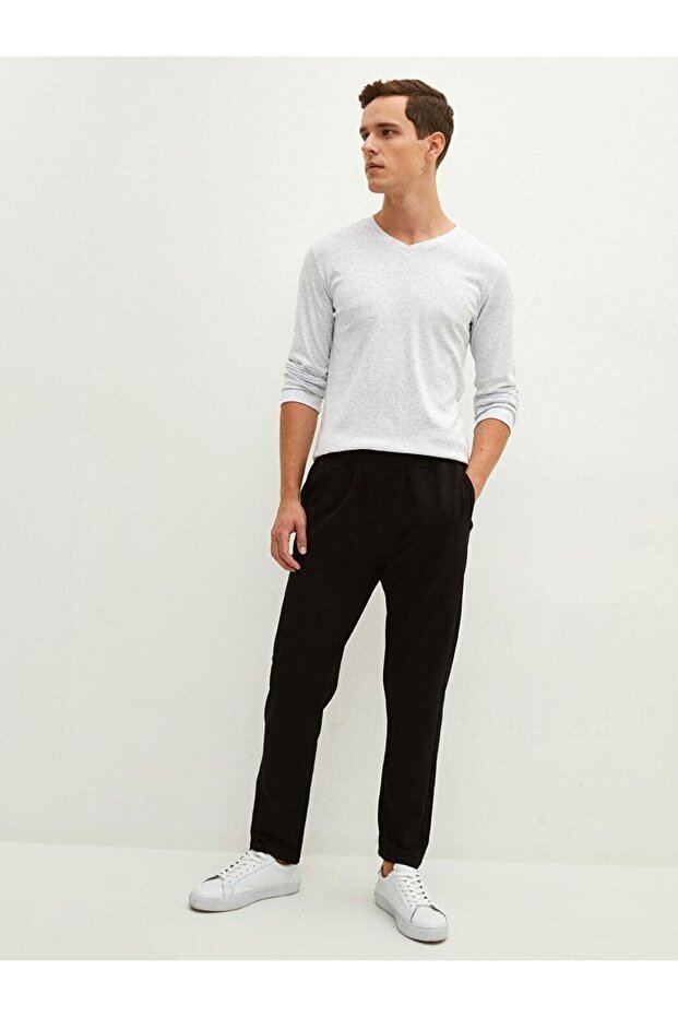 Lcwaıkıkı Basic Standart Kalıp Erkek Eşofman Altı - 1