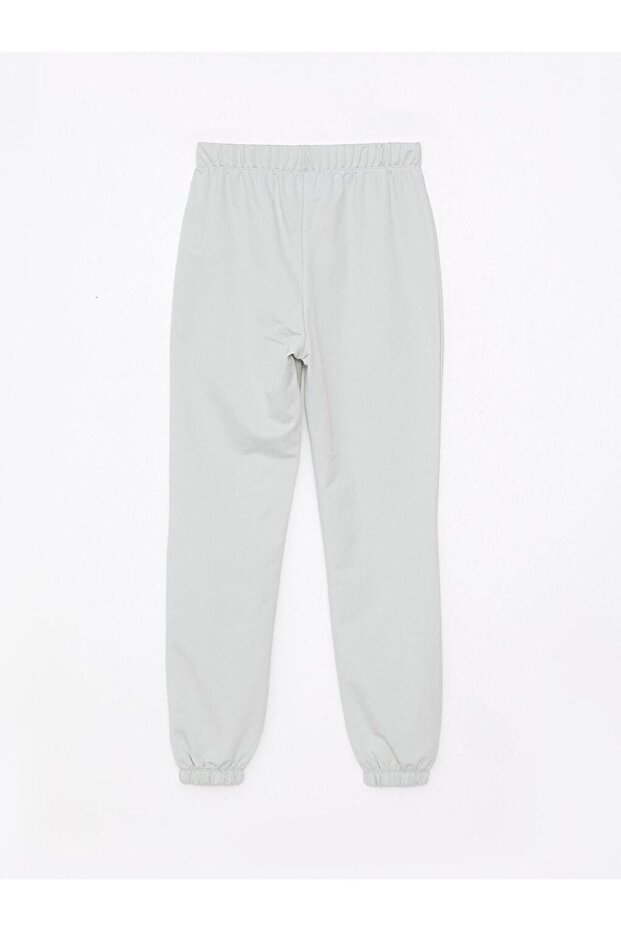 LCW Modest Kadın Beli Lastikli Düz Jogger Eşofman Altı - 7