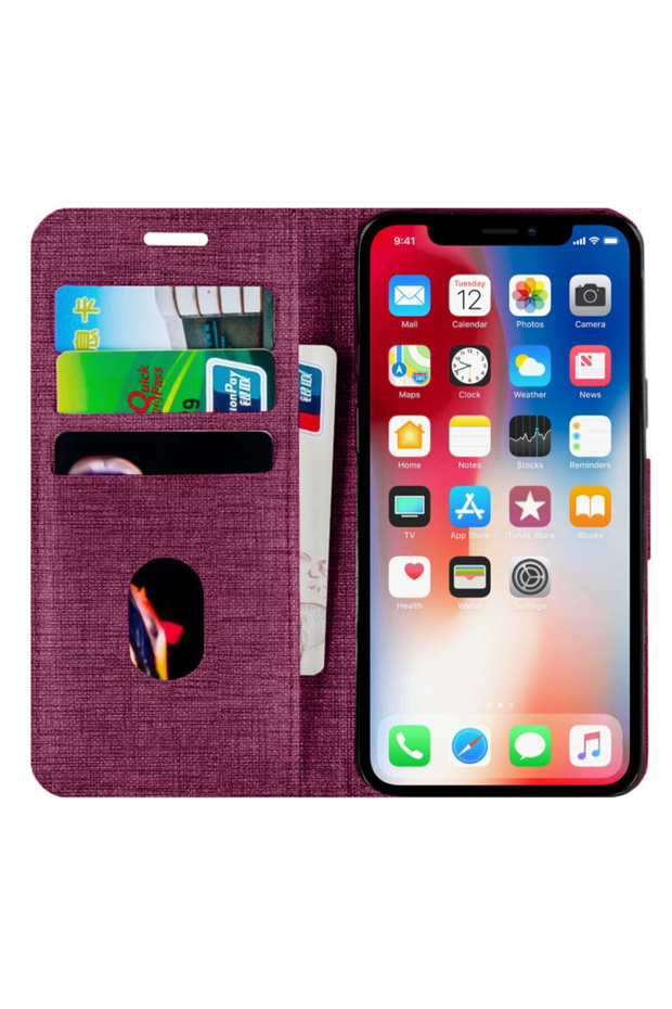 General Mobile Gm22 Pro Wallet Case with Business Card