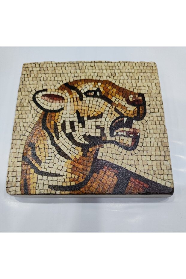 Decorative Figured Natural Stone Bathroom Drain Cover Ornament Single 10x10 Cm