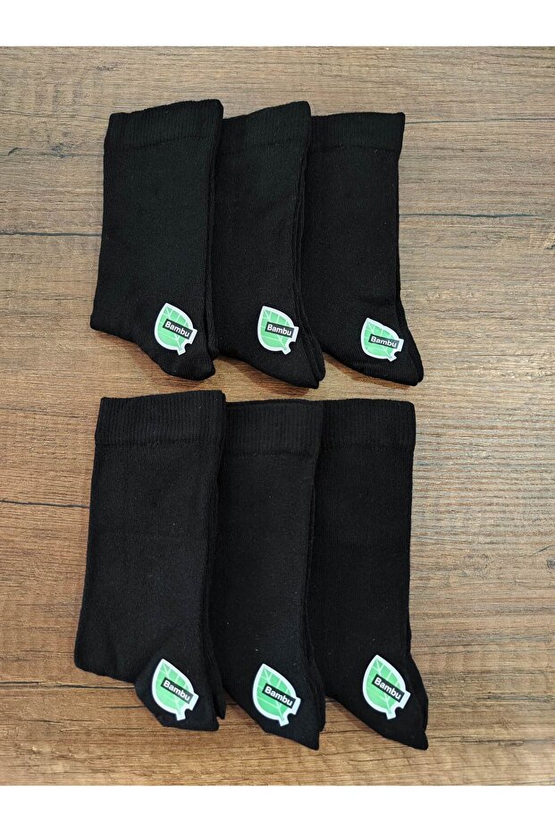 Children's 6 Pairs Seamless Bamboo Socks School Socks Long Socks