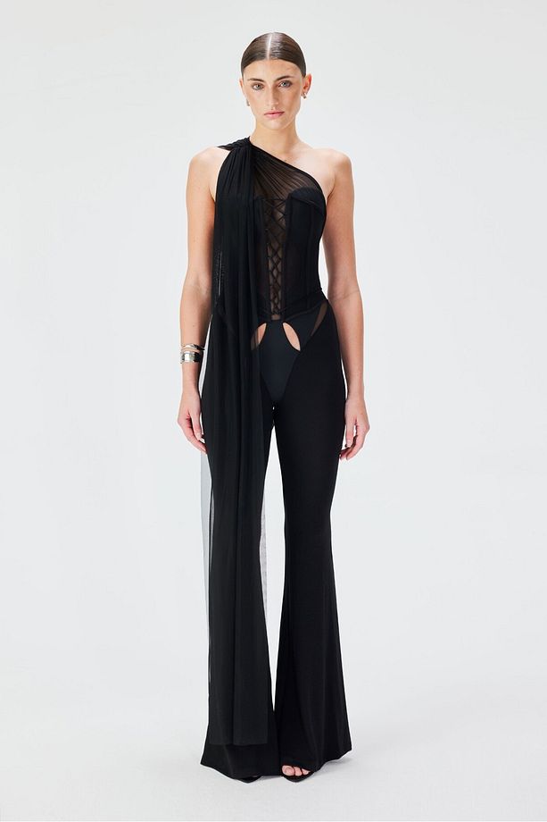 Euphoria Jumpsuit - Siyah - 1