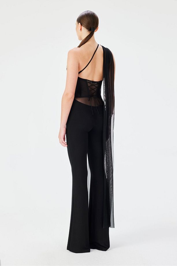 Euphoria Jumpsuit - Siyah - 3