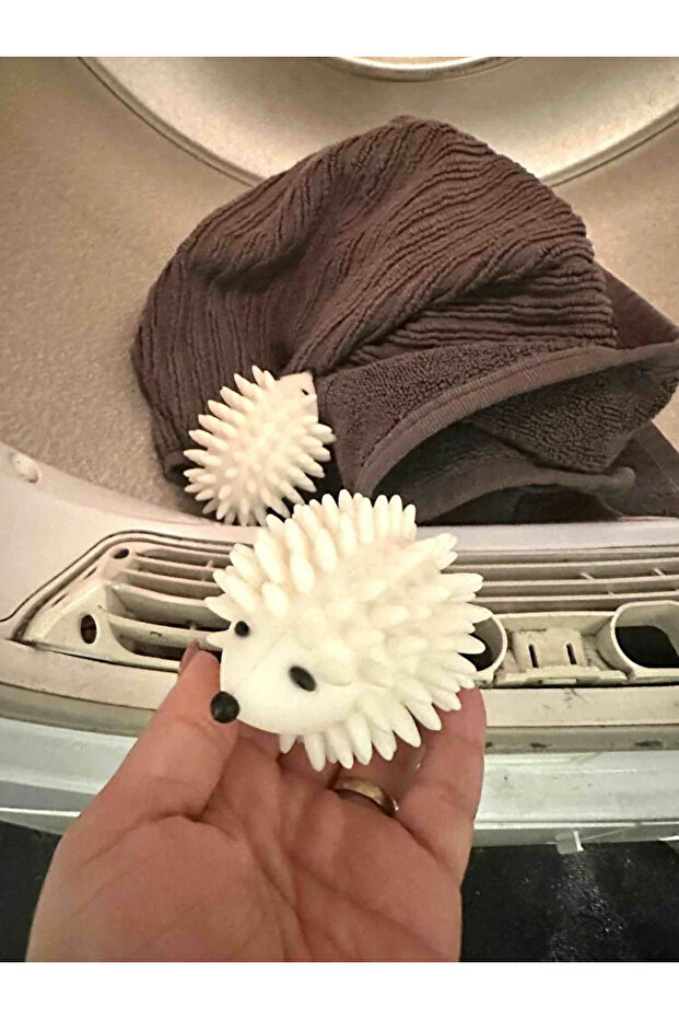 White 2-Piece Drying Ball Set - 2