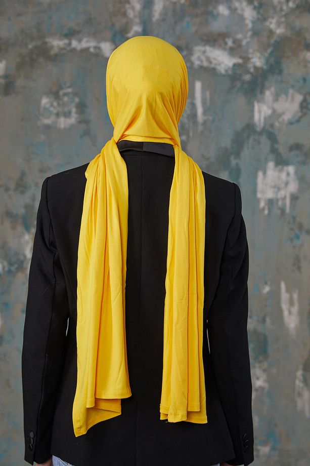Penye Şal Sarı - 9