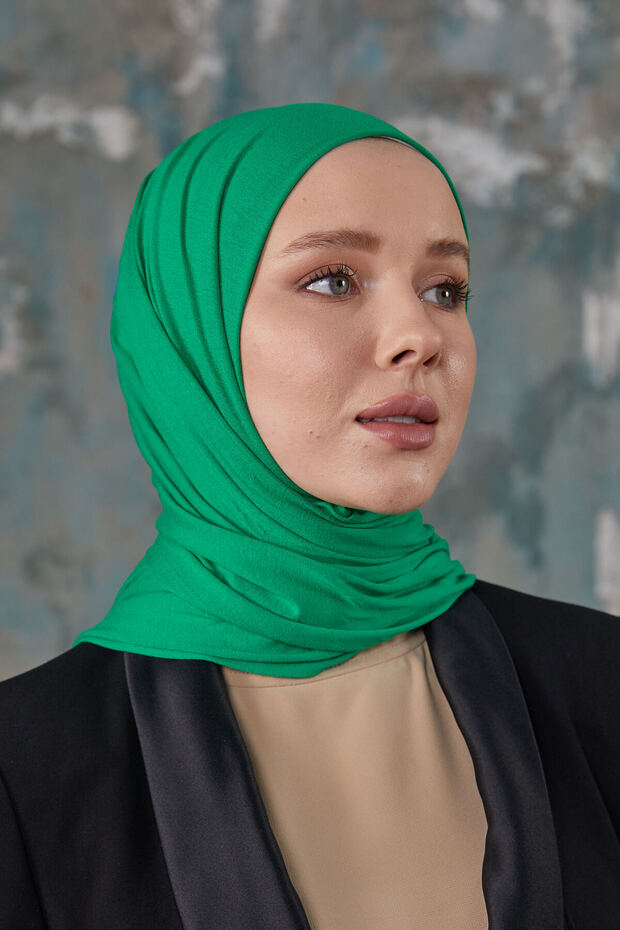 Penye Şal Yeşil - 6