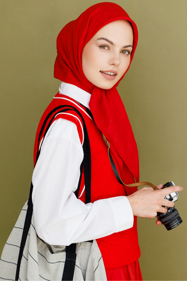 Bambu Jakar Eşarp - 4