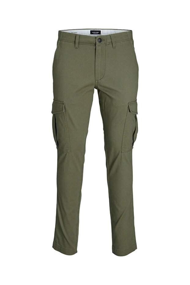 Cargo Pants with 6 Pockets and Caps