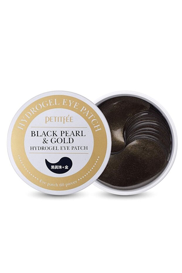 Black Pearl & Gold Hydrogel Eye Patch