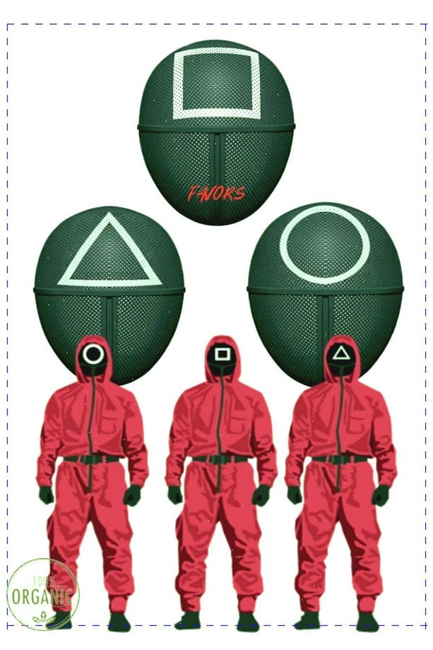 Squid Game Maske Kare (1 Adet) En Cok Begenilen Kız Erkek Cocuk Egitici Montessori Oyuncaklar - 5