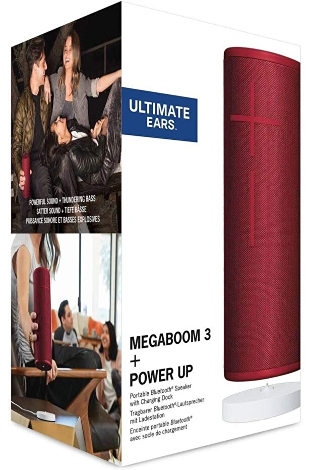 Boom 3 Taşınabilir Bluetooth Hoparlör - Mavi - 4