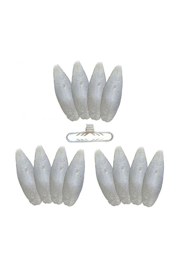 12 Adet Mini Temizlenmiş Mürekkep Balığı (kalamar) Kemiği 6 Cm + Tutacak - 1