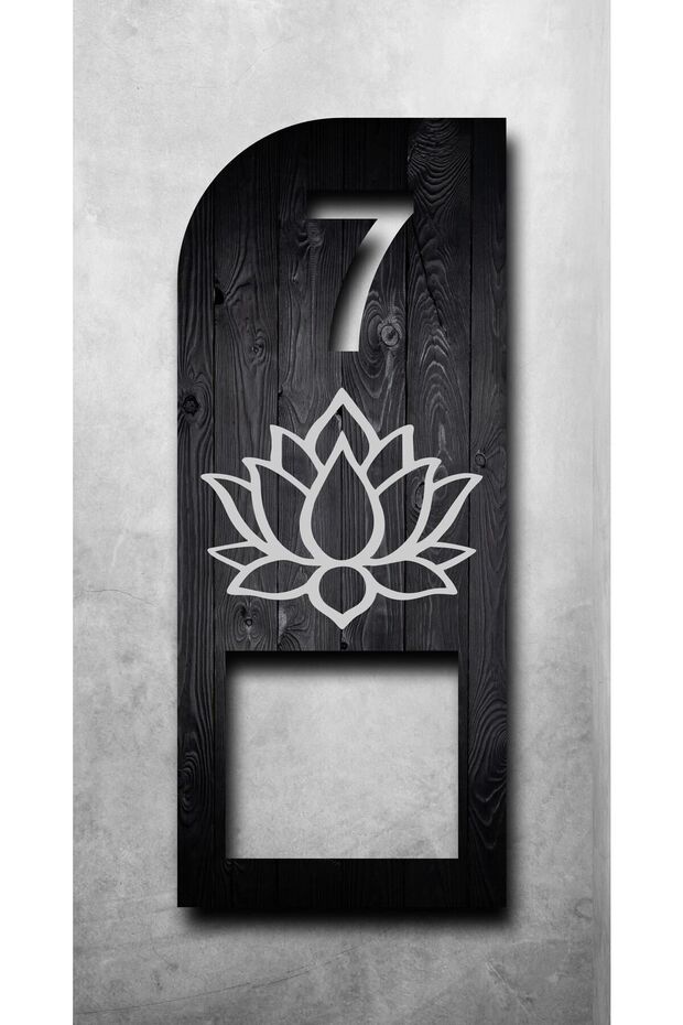 Kapı Numaralık - Ahşap - 1