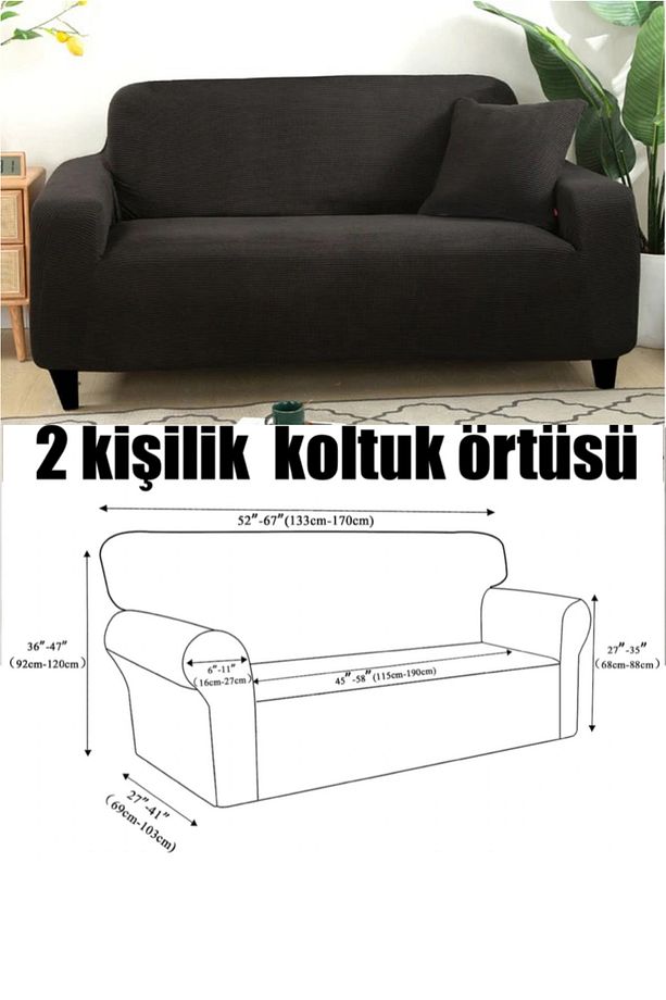 koltuk örtüsü 2kişilik koltuk kılıfı - 1
