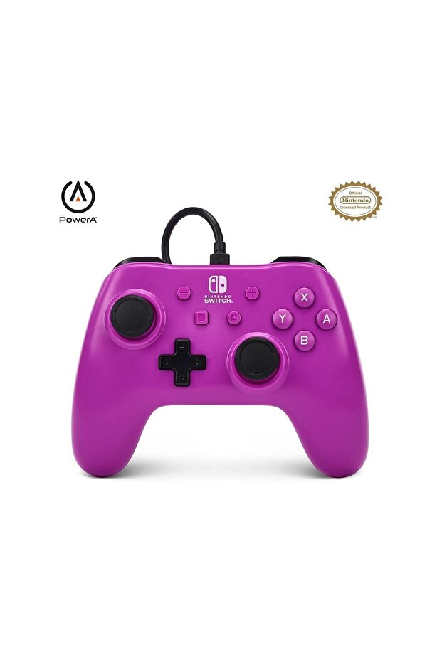 Nintendo Switch Licensed Grape Purple Game Handle - Wired - 2