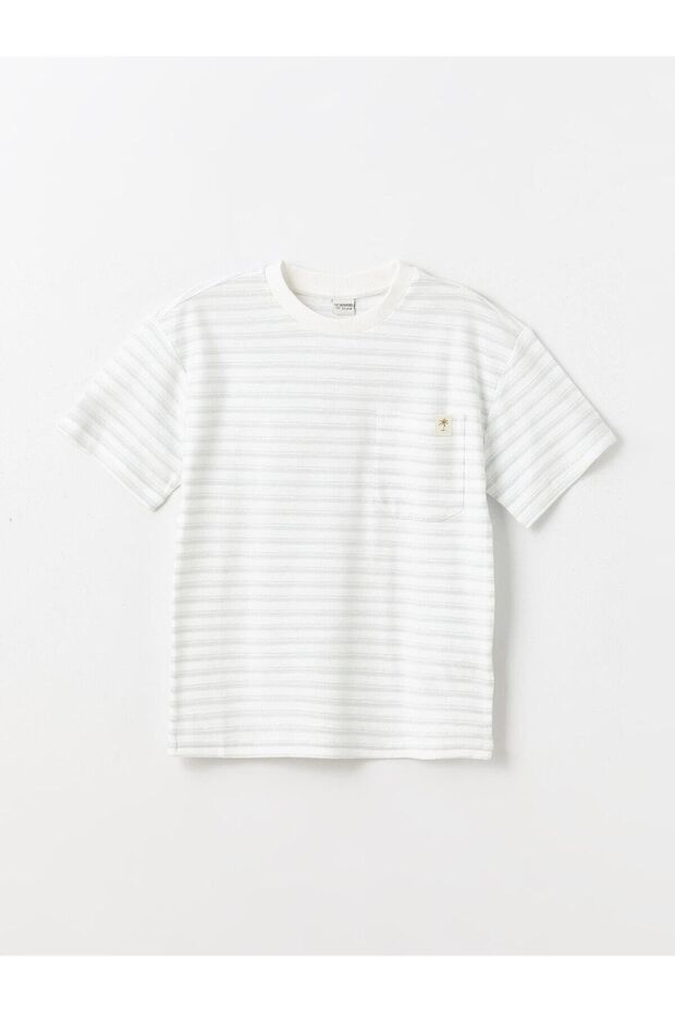 LCW Kids Comfortable Crew Neck Boy T-Shirt