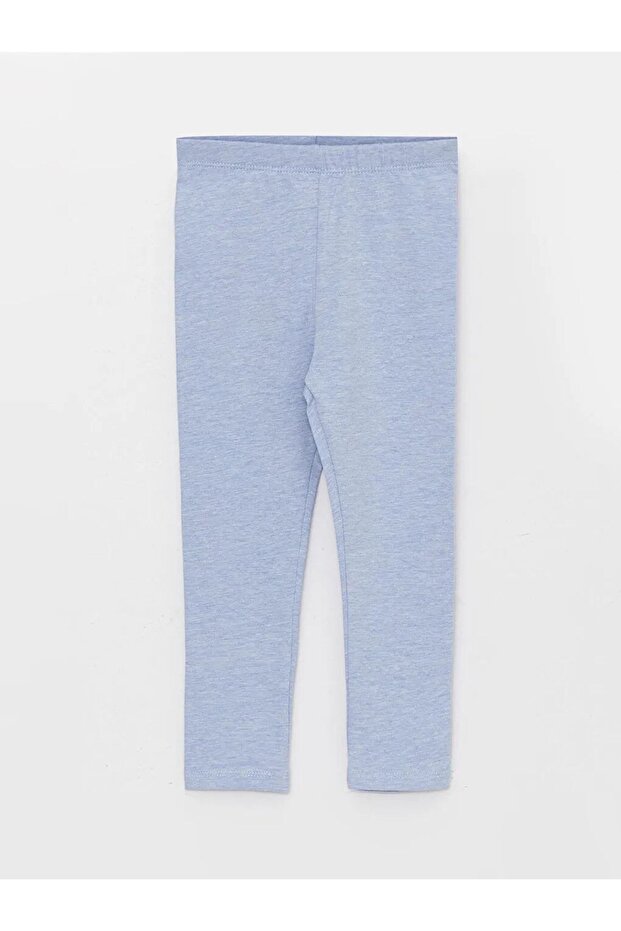 Lcw Baby Basic Baby Girl Leggings with Elastic Waist (S3)