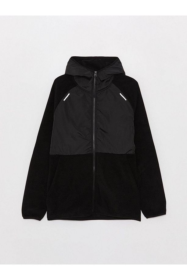LCW Active Kapüşonlu Uzun Kollu Erkek Fermuarlı Sweatshirt - 6