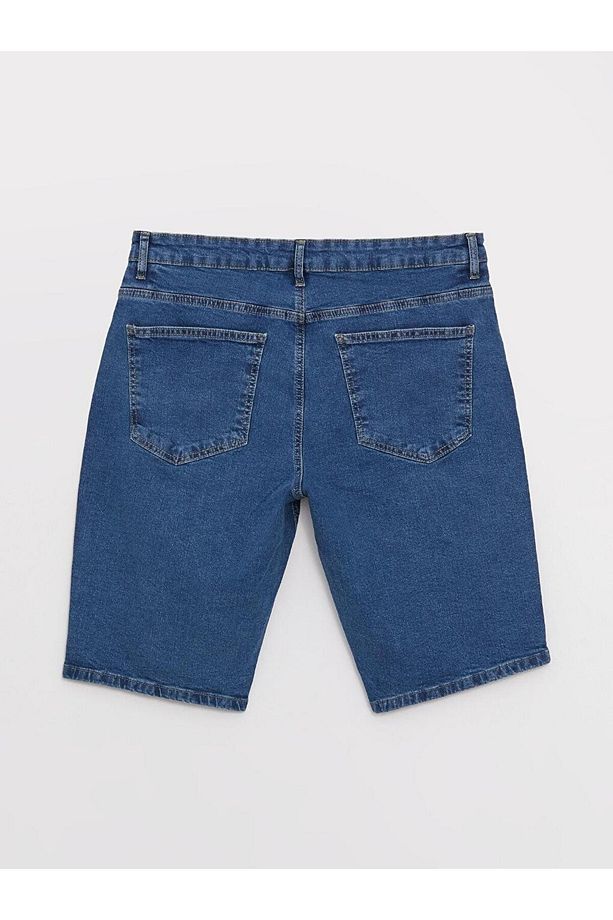 LCW Jeans Standart Kalıp Erkek Jean Şort - 7