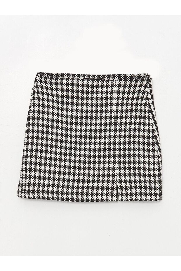 LCW Vision Dar Fit Desenli Kadın Tüp Etek - 5