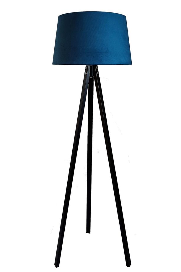 Beta Serisi 3 Ayaklı Tripod Masif Lambader( Mavi- Siyah Ayak) - 1