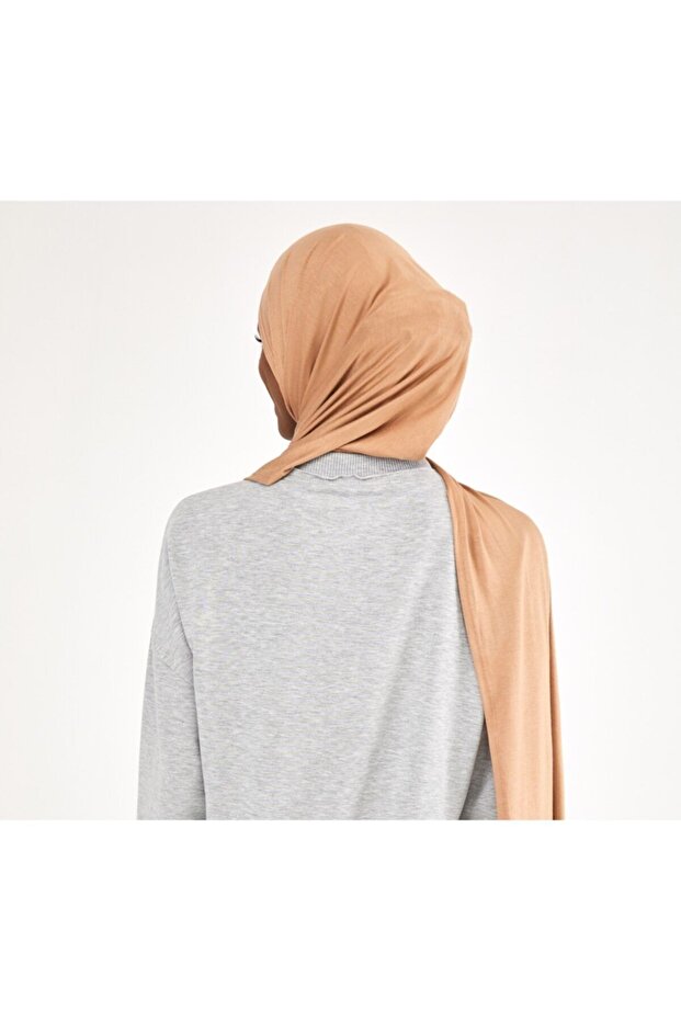Combed Shawl Tan - 3