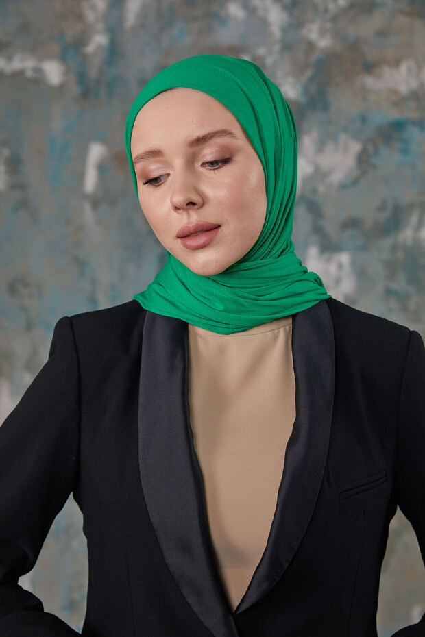 Penye Şal Yeşil - 5