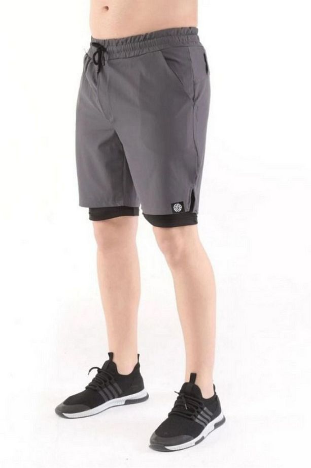 Erkek Spor Şort Running Hızlı Kuruma Micropoly Antrenman Halısaha Fitness Kısa Taytlı Sporcu Şort - 4