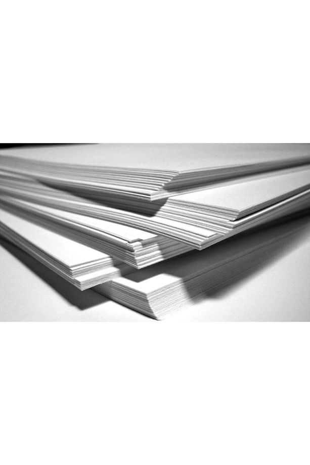 100 Adet A4 230 gr Amerikan Bristol Kağıt Karton (1,43 KG) - 1