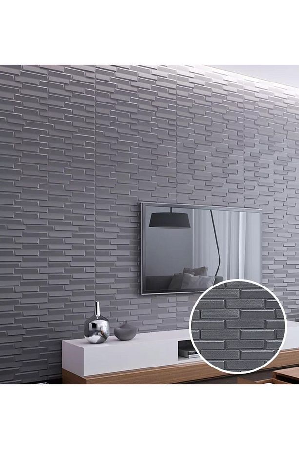 Silinebilir Opak Model  Ofis Home Mutfak Kendinden Yapışkanlı Duvar Kağıdı Paneli - 4