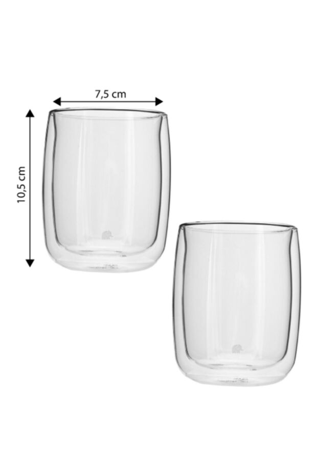 Glory Double Wall 400 ml 2'li Kase - 1