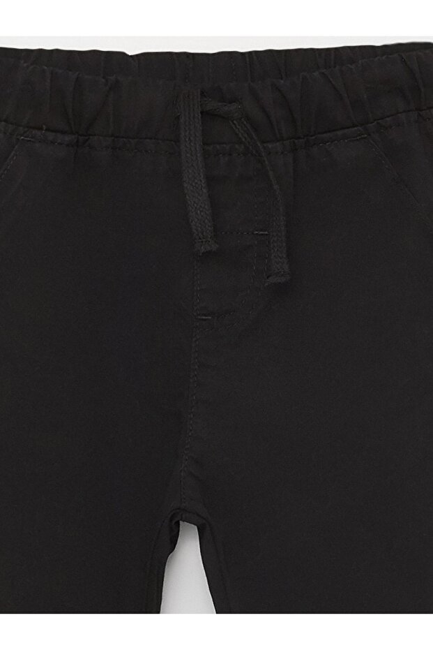 Beli Lastikli Basic Erkek Bebek Pantolon - 4
