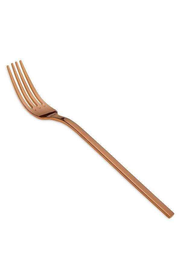 8100 Titanyum Bronz 12 Kişilik 84 Parça Çatal Kaşık Bıçak Takımı - 5