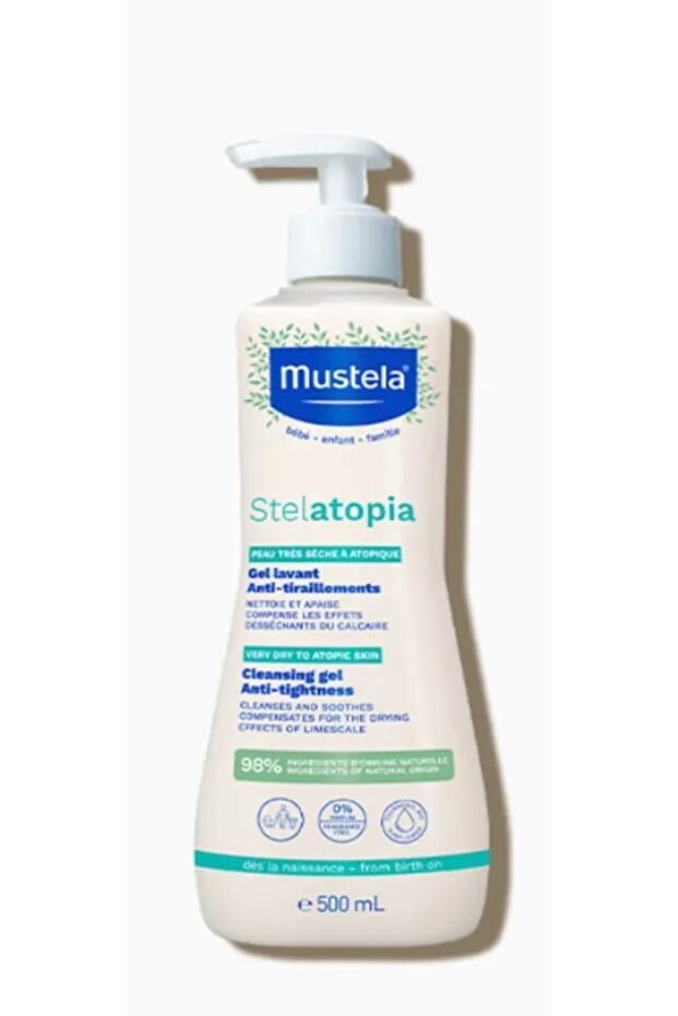 Stelatopia Gel Lavant Cleansing Gel Shampoo 500 ml