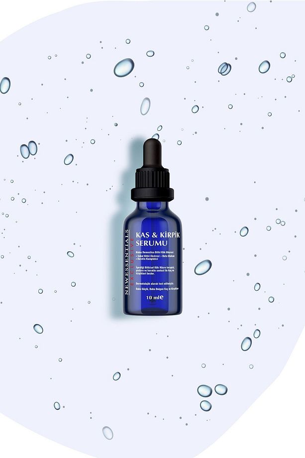 Kaş Kirpik Serumu (Keratin Kompleks + Biotin + Bitki Kök Hücre)-10 ml - 3