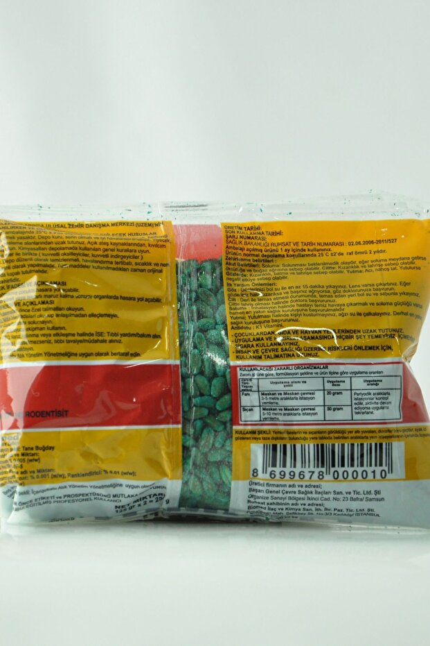 Buğday Taneli Fare Zehiri 250 gr - 3