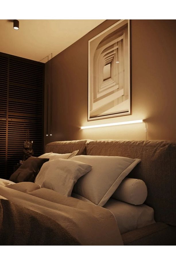 Uzaktan Led Abajur Aplik Gece Lambası Rgb 256 Renk Lambader Yuksek Işık Sistemi / 120cm - 6