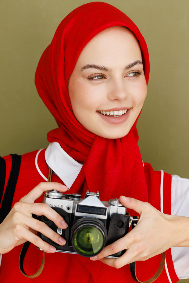 Bambu Jakar Eşarp - 1