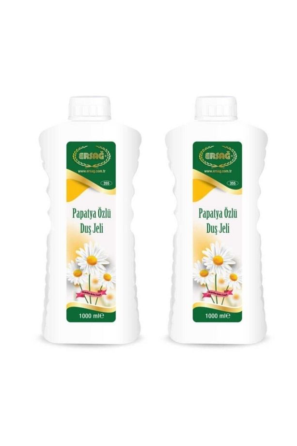 Papatya Özlü Duş Jel 2 Adet X 1000 ml - 1