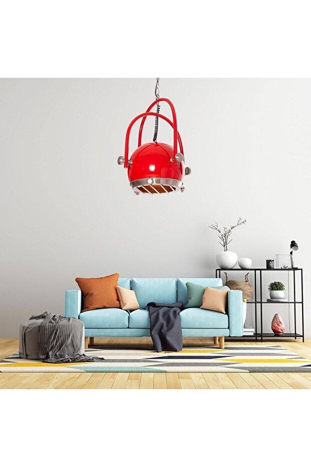 Gusto Kırmızı Sarkıt Avize - 4