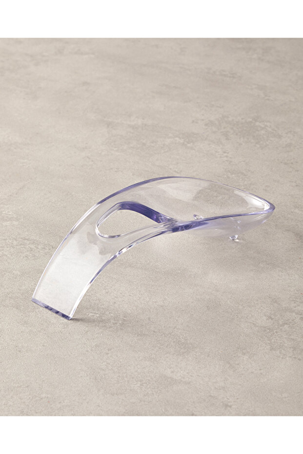 Transparent Axel Acrylic Spoon Holder - 25 cm