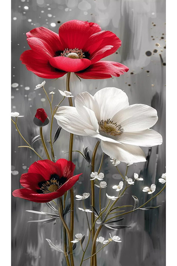 ÇİÇEK KANVAS TABLO - 2