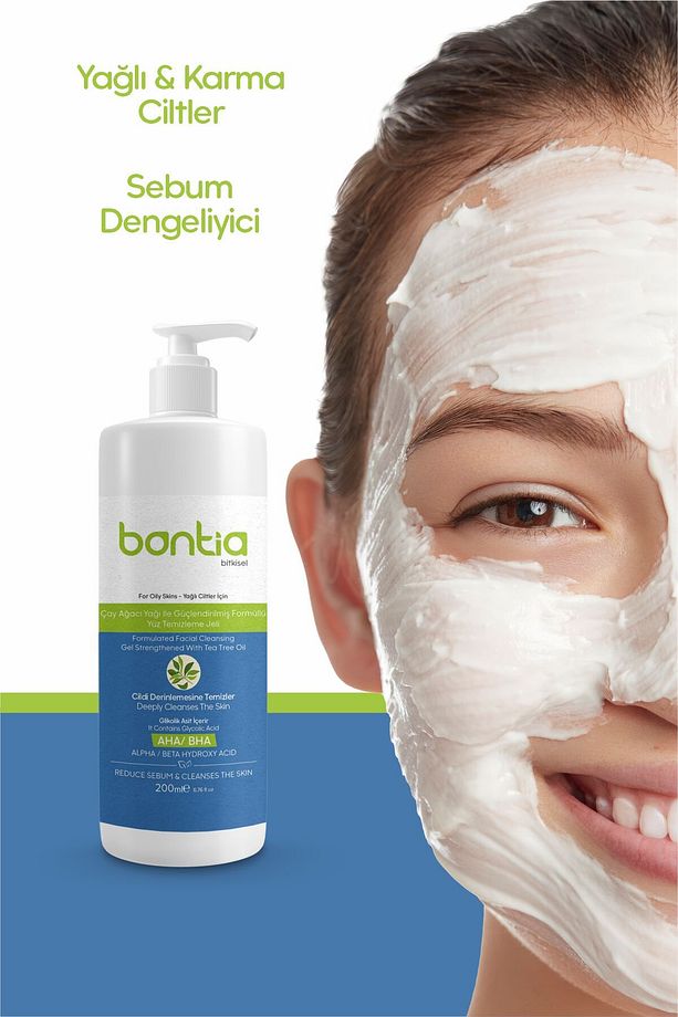 Çay Ağacı Formüllü Doğal Arındırıcı Yüz Temizleme Jeli - Siyah Nokta Ve Sivilce-Yağlı 200 ml - 5