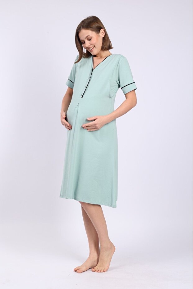 LOHUSA NIGHTWEAR MORNING SET WITH TIE