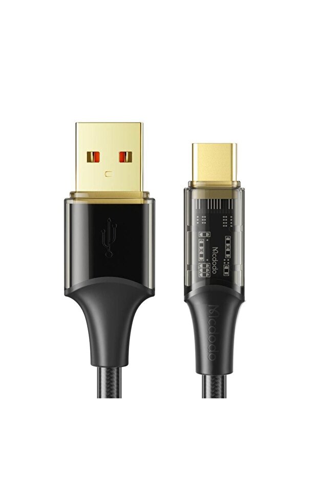 CA-2110 100W TYPE-C TO TYPE-C VERİ AKTARIM VE ŞARJ KABLOSU 1,2M SİYAH - 1