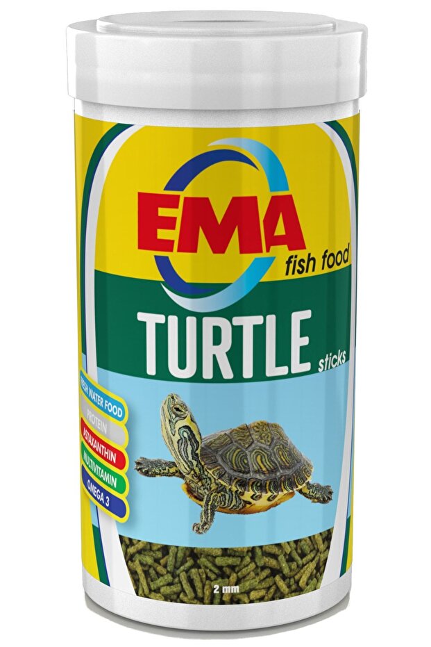 Turtle Green Sticks Kaplumbağa Yemi Ve Multivitamin Seti 2x250 Ml Ema - 3