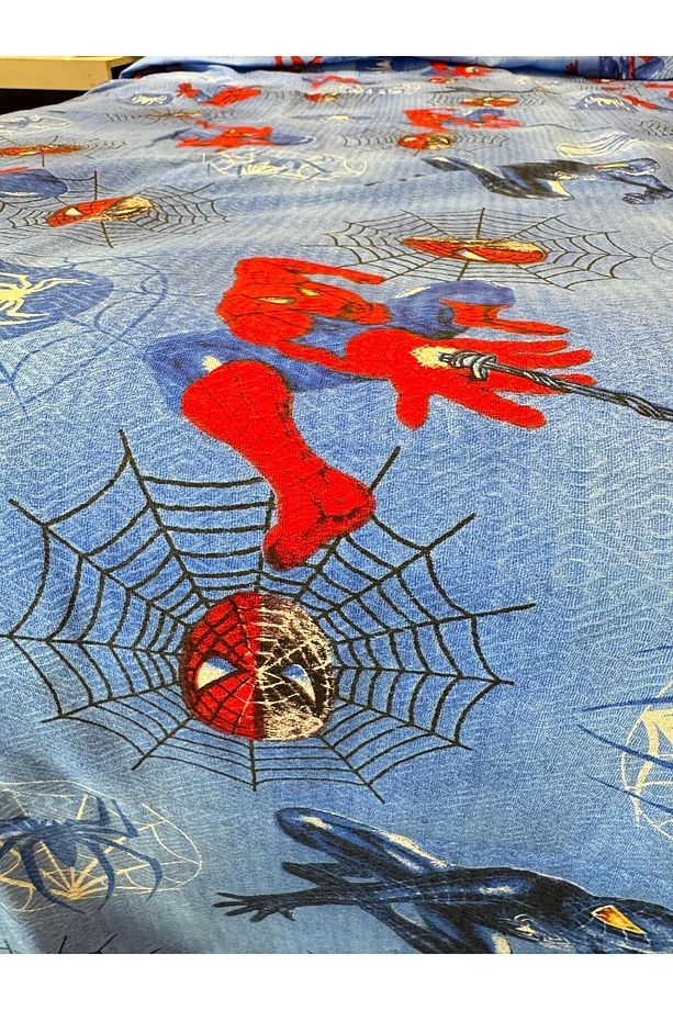 Spiderman Desen 150x240 Cm. Tek Kişilik Tek Pike - 8