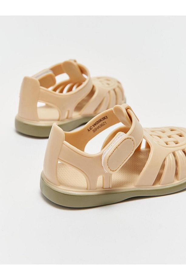 LCW STEPS Cırt Cırtlı Erkek Bebek Sandalet - 5