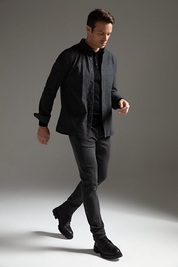 Slim Fit Pantolon - 3