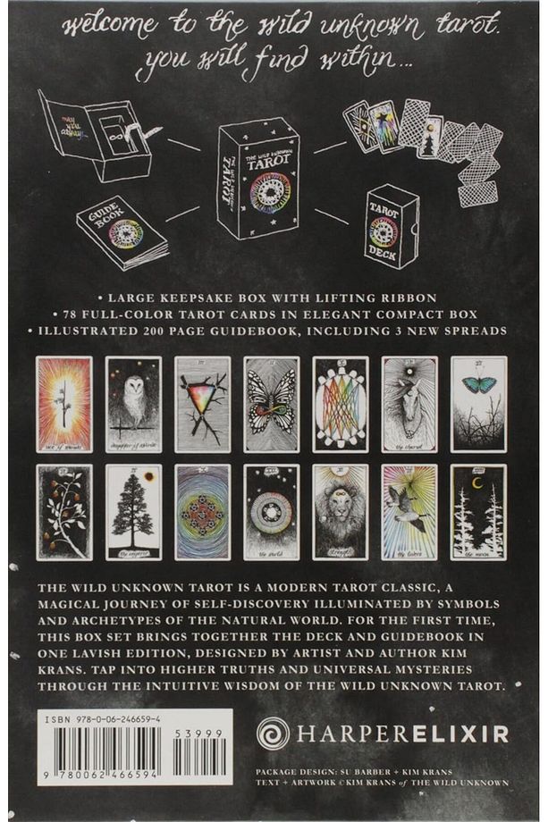 The Wild Unknown Tarot Deck and Guidebook - Kim Krans - 4